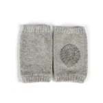 Wholesale baby crawling knee pads with anti-slip grip, custom breathable cotton infant safety kneepads manufacturer, baby bath safety accessories factory China