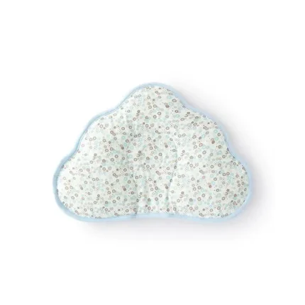 Baby pillow factory private label services for custom printed cloud-shaped baby pillows.