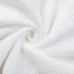 Premium soft terry cloth fabric detail for baby hooded robes, high-quality absorbent cotton material manufacturer, textile close-up