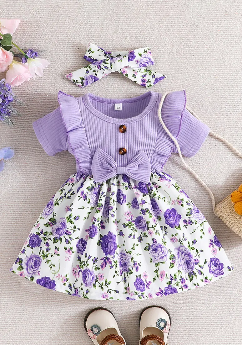Baby casual dresses manufacturer China