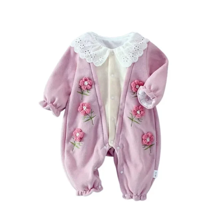 Custom Long Sleeve Baby Bodysuits Manufacturer