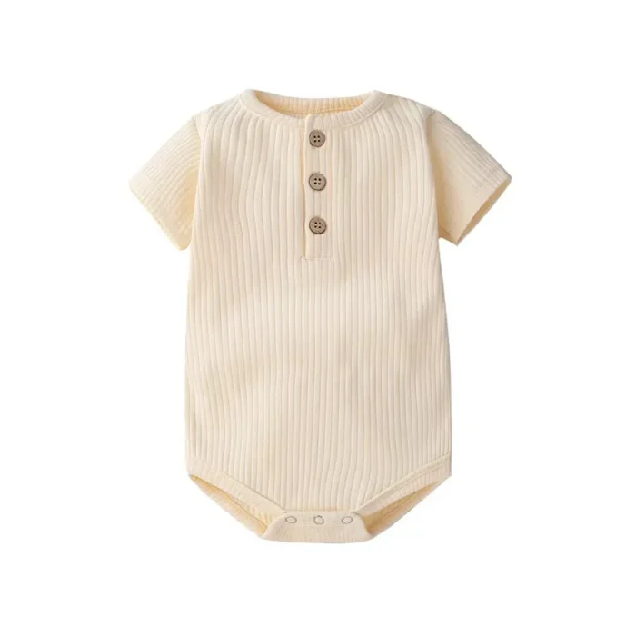 OEM Ribbed Baby Bodysuits Manufacturer