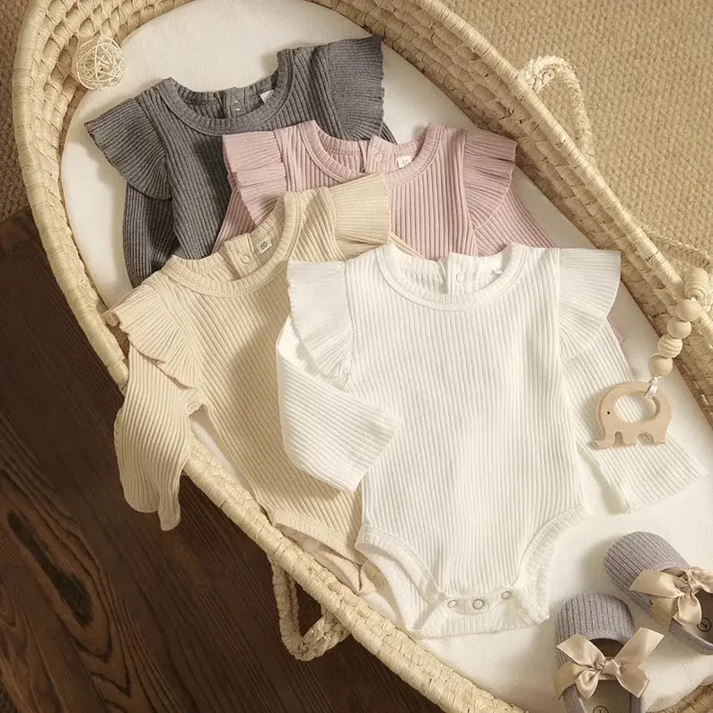Ribbed Baby Bodysuits Manufacturer