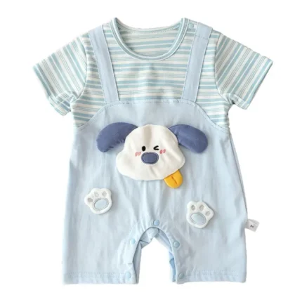 Custom Short Sleeve Baby Bodysuits Manufacturer