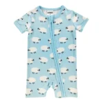 Private Label Short Sleeve Baby Bodysuits Manufacturer
