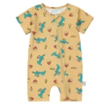 Short Sleeve Baby Bodysuits Factory China