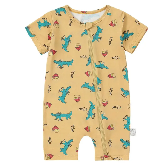 Short Sleeve Baby Bodysuits Factory China