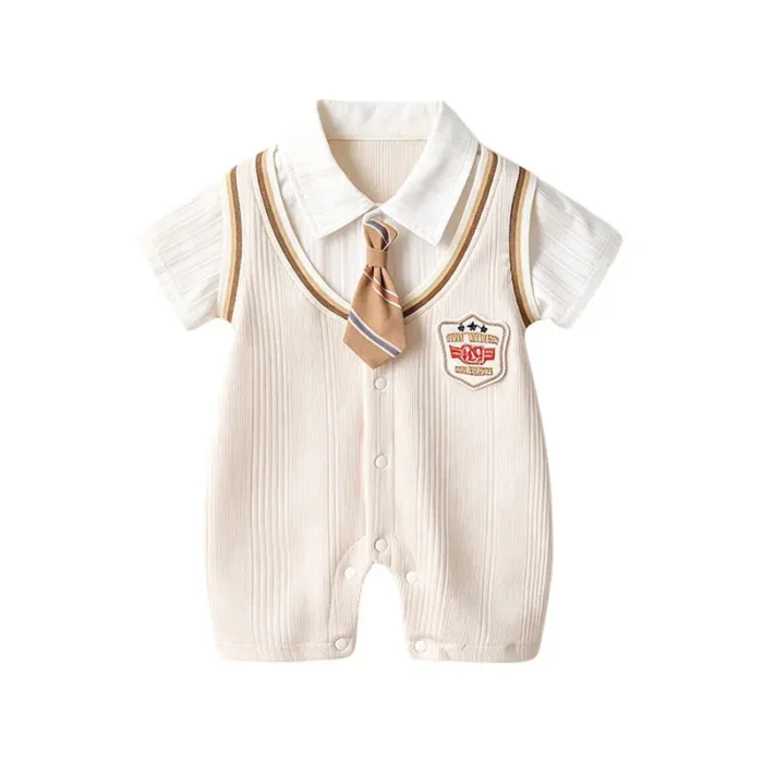 Short Sleeve Baby Bodysuits Supplier China