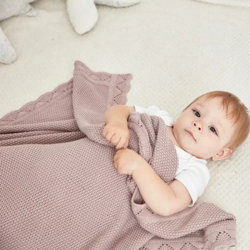 soft cotton baby blankets custom production China