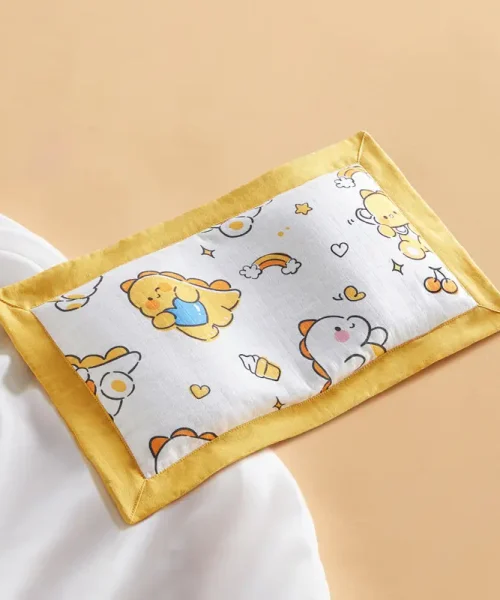 ODM baby pillows with custom cartoon prints from a professional baby pillow manufacturer.