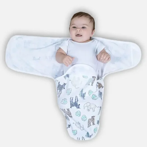 swaddle sacks packaging and labeling process